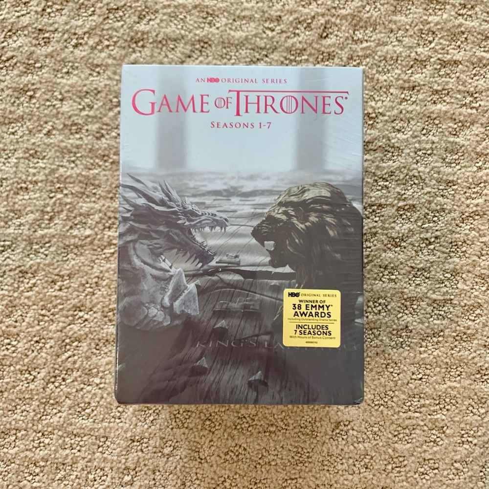 Game of Thrones seasons 1-7 dvd set